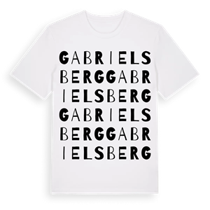 Gabrielsberg ordlek t-shirt – ekologisk bomull t-shirt från Pinshirt