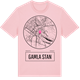 Pink Cotton t-shirt med Gamla stan t-shirt