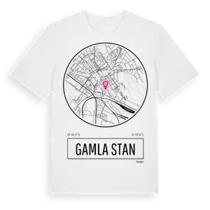 Gamla Stan t-shirt – ekologisk bomull t-shirt från Pinshirt