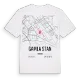 Gamla stan karta t-shirt