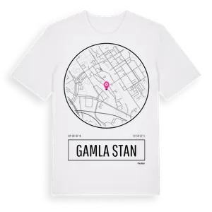 Gamla Stan t-shirt – ekologisk bomull t-shirt från Pinshirt