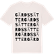 Vintage White t-shirt med Gärdssätter ordlek t-shirt