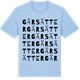 Blue Soul t-shirt med Gärsätter ordlek t-shirt