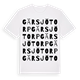 Gärsjötorp ordlek t-shirt