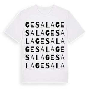 Gesala ordlek t-shirt – ekologisk bomull t-shirt från Pinshirt