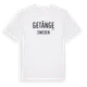 White t-shirt med Getänge i Sverige t-shirt