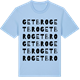 Blue Soul t-shirt med Getbro ordlek t-shirt