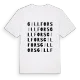 Gillfors ordlek t-shirt