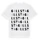 Gillsta ordlek t-shirt