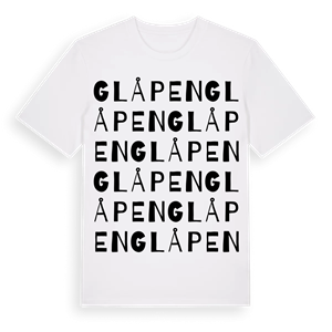 Glåpen ordlek t-shirt – ekologisk bomull t-shirt från Pinshirt