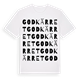 Godkärret ordlek t-shirt