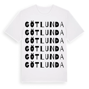 Götlunda ordlek t-shirt – ekologisk bomull t-shirt från Pinshirt