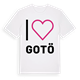 Jag älskar Gotö t-shirt stort tryck