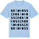 Blue Soul t-shirt med Grådmossen ordlek t-shirt