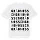 Grådmossen ordlek t-shirt