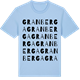 Blue Soul t-shirt med Granberga ordlek t-shirt