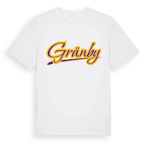 Gränby baseball t-shirt – ekologisk bomull t-shirt från Pinshirt