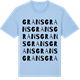 Blue Soul t-shirt med Grans ordlek t-shirt