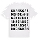 Gränsgården ordlek t-shirt