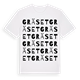 Gräset ordlek t-shirt