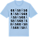 Blue Soul t-shirt med Gräsnäs ordlek t-shirt