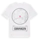 White t-shirt med Gravhagen t-shirt
