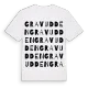 Gravudden ordlek t-shirt