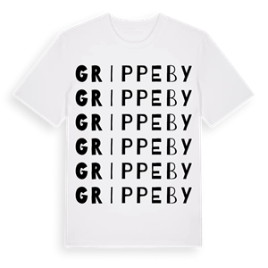 Grippeby ordlek t-shirt – ekologisk bomull t-shirt från Pinshirt