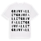 Gruvfallet ordlek t-shirt