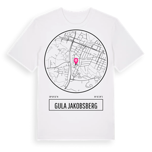 Gula Jakobsberg t-shirt – ekologisk bomull t-shirt från Pinshirt