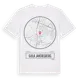 White t-shirt med Gula Jakobsberg t-shirt