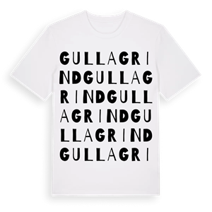 Gulla grind ordlek t-shirt – ekologisk bomull t-shirt från Pinshirt