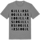 Mid Heather Gray t-shirt med Gullarsbo ordlek t-shirt