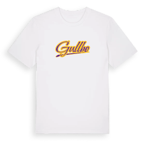 Gullbo baseball t-shirt – ekologisk bomull t-shirt från Pinshirt