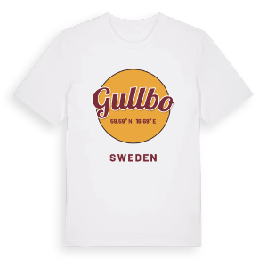 Gullbo cirkel t-shirt – ekologisk bomull t-shirt från Pinshirt