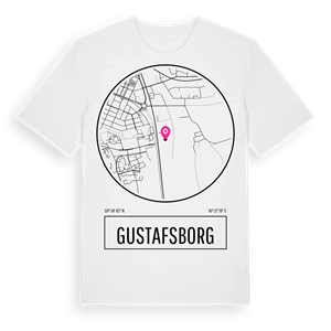 Gustafsborg t-shirt – ekologisk bomull t-shirt från Pinshirt