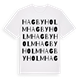 Hagbyholm ordlek t-shirt