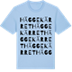 Blue Soul t-shirt med Häggekärret ordlek t-shirt
