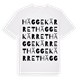 Häggekärret ordlek t-shirt