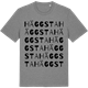 Mid Heather Gray t-shirt med Häggsta ordlek t-shirt
