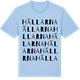 Blue Soul t-shirt med Hällarna ordlek t-shirt