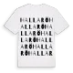 Hallarö ordlek t-shirt