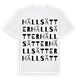 Hällsätter ordlek t-shirt