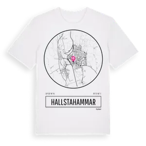 Hallstahammar t-shirt – ekologisk bomull t-shirt från Pinshirt