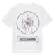 White t-shirt med Hallstahammar t-shirt