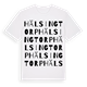 Hälsingtorp ordlek t-shirt