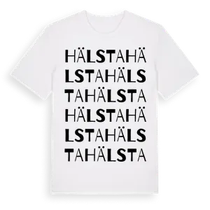Hälsta ordlek t-shirt – ekologisk bomull t-shirt från Pinshirt