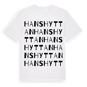 Hanshyttan ordlek t-shirt – ekologisk bomull t-shirt från Pinshirt