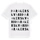 Harakers kvarn ordlek t-shirt
