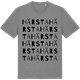 Mid Heather Gray t-shirt med Härsta ordlek t-shirt